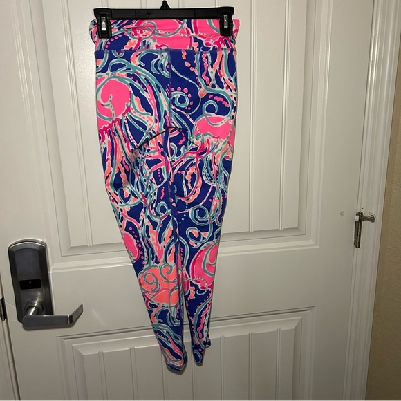 Lilly Pulitzer Luxletic Weekender Pop Up Jellies Be Jammin Leggings Size XS - Picture 3 of 8